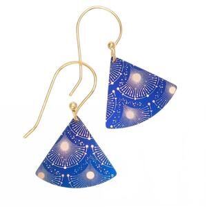 NEW HOLLY YASHI women's halley drop earring in midnight blue